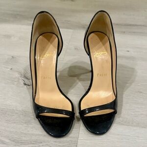 Christian Louboutin Chic Open Toe Heels